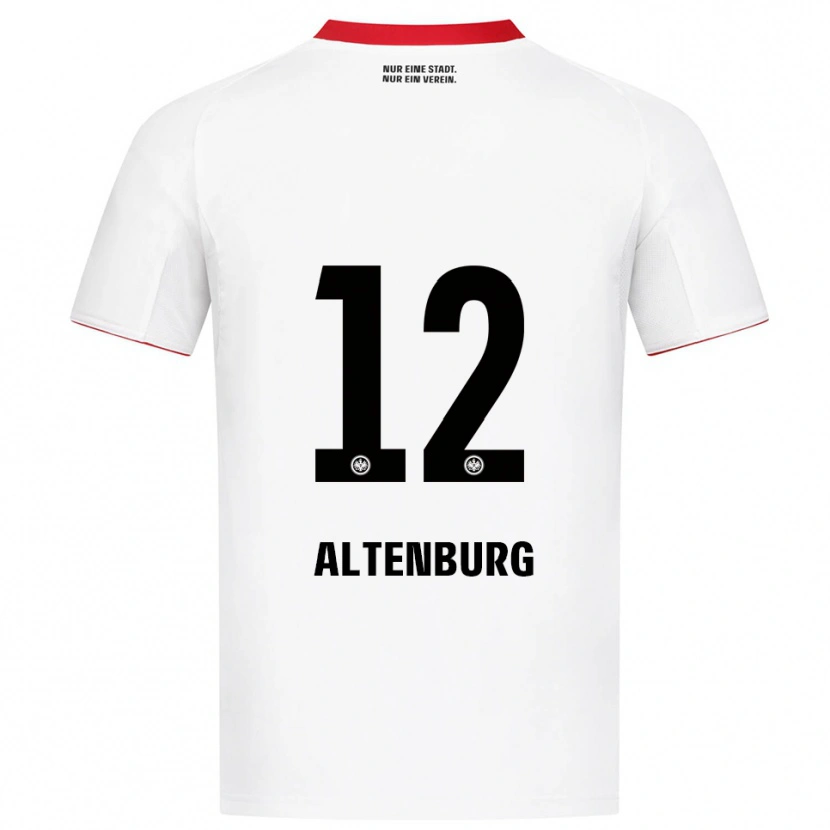 Danxen Herren Lina Altenburg #12 Weiß Rot Auswärtstrikot Trikot 2025/26 T-Shirt Schweiz