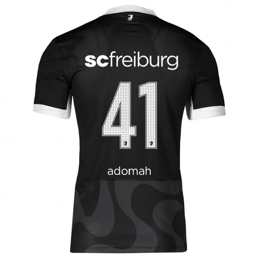Danxen Herren Bismark Adomah #41 Schwarz Weiß Auswärtstrikot Trikot 2025/26 T-Shirt Schweiz
