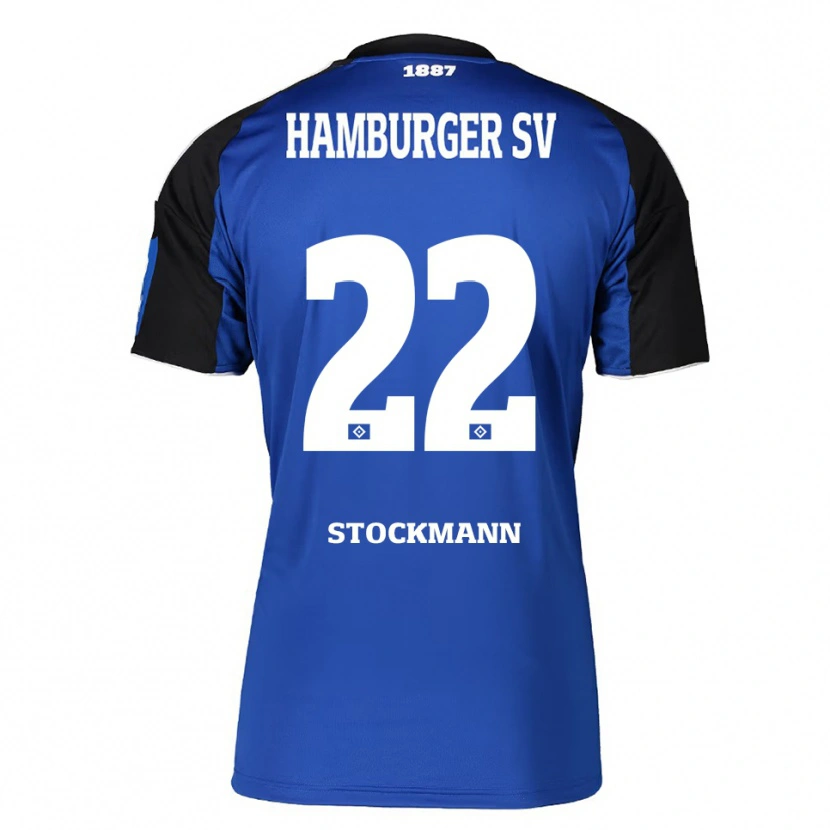 Danxen Herren Sarah Stöckmann #22 Blau Schwarz Auswärtstrikot Trikot 2025/26 T-Shirt Schweiz