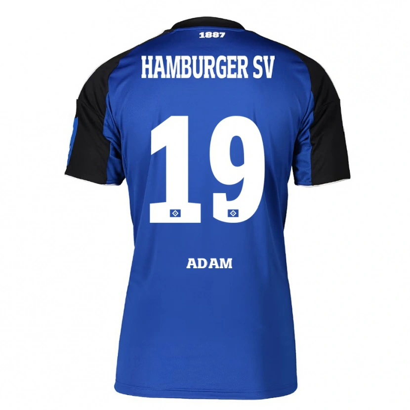 Danxen Herren Raif Adam #19 Blau Schwarz Auswärtstrikot Trikot 2025/26 T-Shirt Schweiz