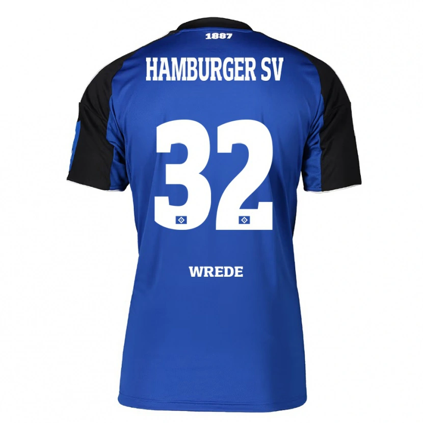 Danxen Herren Lotta Wrede #32 Blau Schwarz Auswärtstrikot Trikot 2025/26 T-Shirt Schweiz