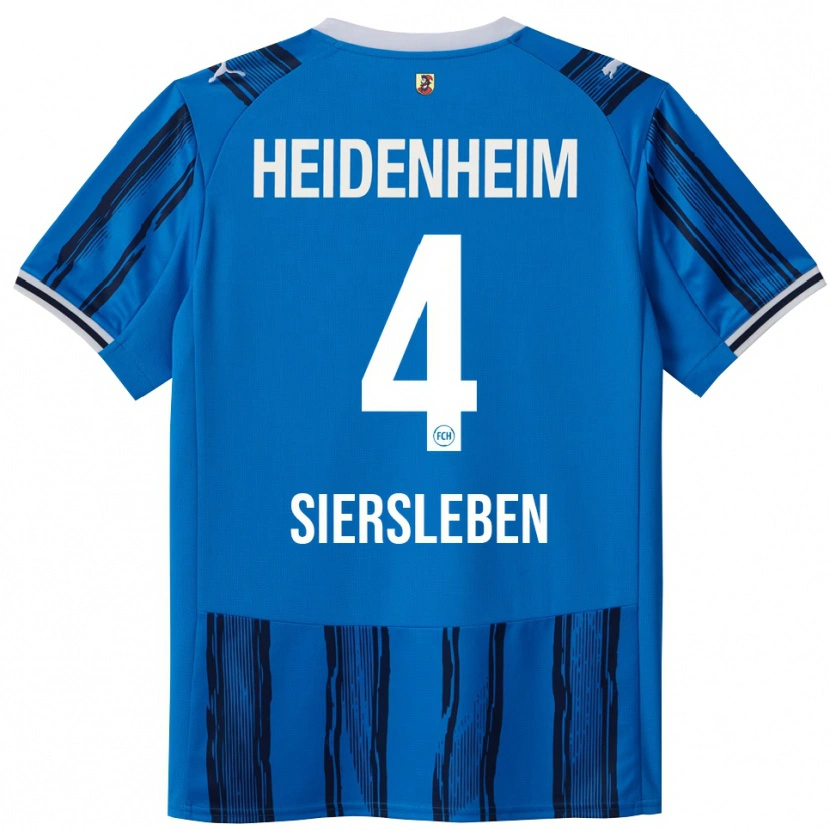 Danxen Herren Tim Siersleben #4 Blau Marineblau Auswärtstrikot Trikot 2025/26 T-Shirt Schweiz