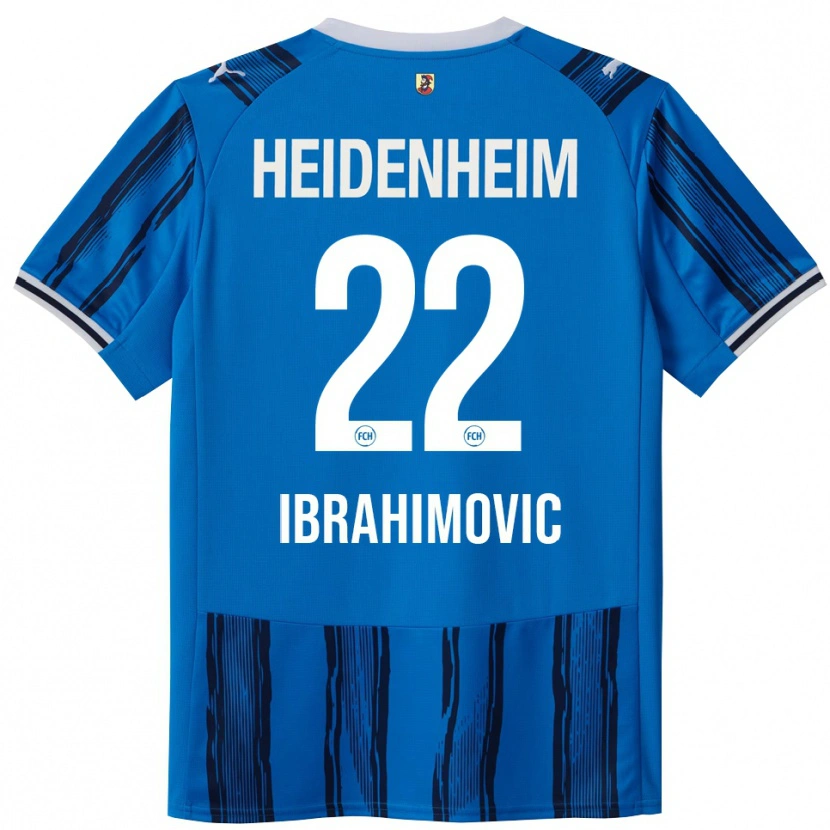 Danxen Herren Arijon Ibrahimovic #22 Blau Marineblau Auswärtstrikot Trikot 2025/26 T-Shirt Schweiz