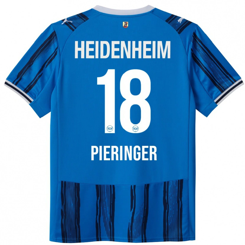 Danxen Herren Marvin Pieringer #18 Blau Marineblau Auswärtstrikot Trikot 2025/26 T-Shirt Schweiz