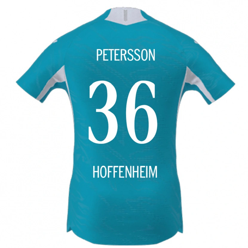 Danxen Herren Lúkas Petersson #36 Himmelblau Auswärtstrikot Trikot 2025/26 T-Shirt Schweiz