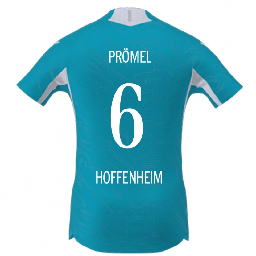 Danxen Herren Grischa Prömel #6 Himmelblau Auswärtstrikot Trikot 2025/26 T-Shirt Schweiz
