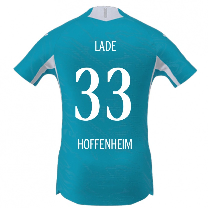 Danxen Herren Benjamin Lade #33 Himmelblau Auswärtstrikot Trikot 2025/26 T-Shirt Schweiz