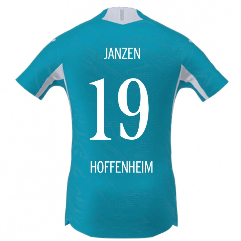 Danxen Herren Mathilde Janzen #19 Himmelblau Auswärtstrikot Trikot 2025/26 T-Shirt Schweiz