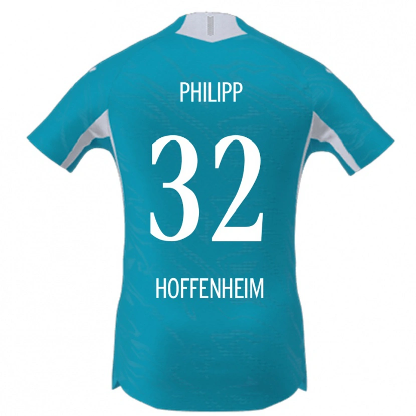 Danxen Herren Tim Philipp #32 Himmelblau Auswärtstrikot Trikot 2025/26 T-Shirt Schweiz