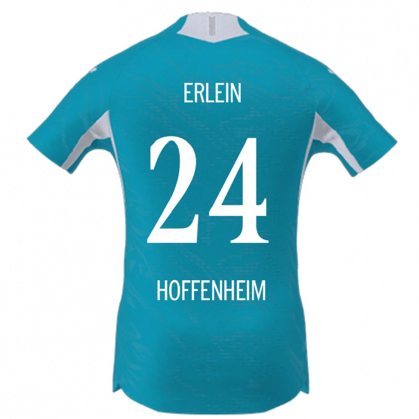 Danxen Herren Luca Erlein #24 Himmelblau Auswärtstrikot Trikot 2025/26 T-Shirt Schweiz