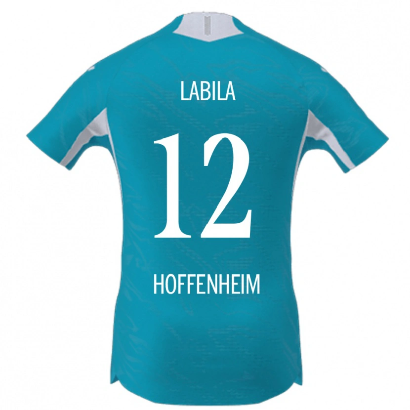 Danxen Herren Daniel Labila #12 Himmelblau Auswärtstrikot Trikot 2025/26 T-Shirt Schweiz