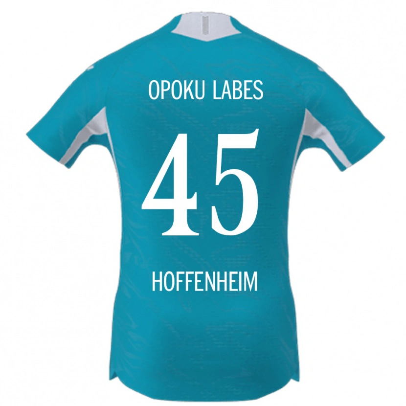 Danxen Herren Ben Opoku Labes #45 Himmelblau Auswärtstrikot Trikot 2025/26 T-Shirt Schweiz