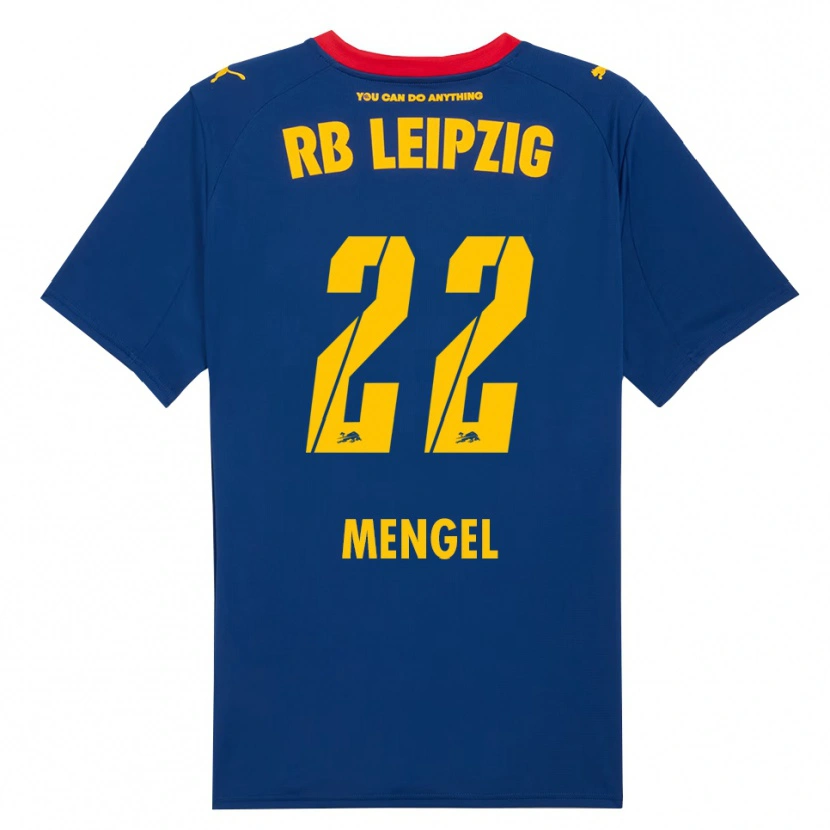Danxen Herren Luca Mengel #22 Marineblau Rot Auswärtstrikot Trikot 2025/26 T-Shirt Schweiz
