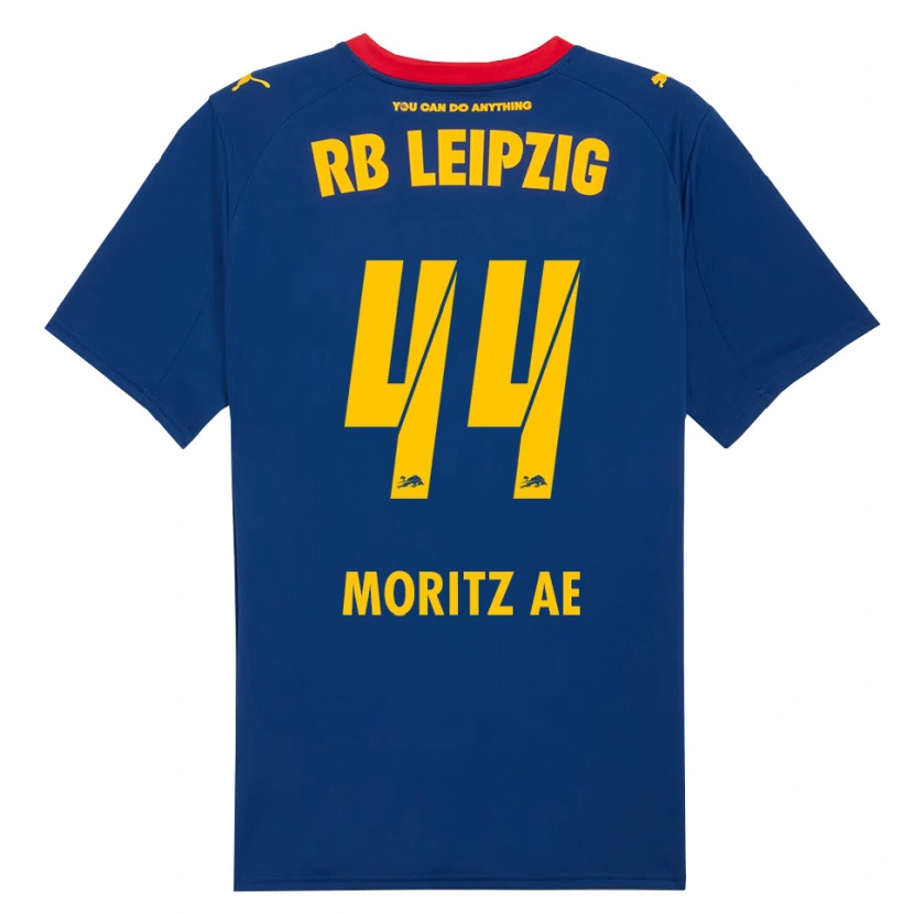 Danxen Herren Moritz Aé #44 Marineblau Rot Auswärtstrikot Trikot 2025/26 T-Shirt Schweiz