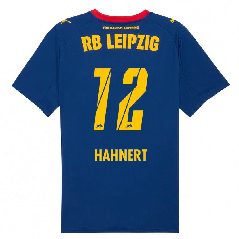 Danxen Herren Ole Hähnert #12 Marineblau Rot Auswärtstrikot Trikot 2025/26 T-Shirt Schweiz
