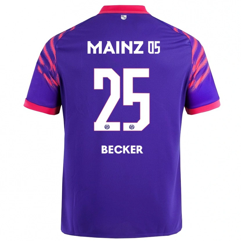Danxen Herren Kathrin Becker #25 Marineblau Pink Auswärtstrikot Trikot 2025/26 T-Shirt Schweiz