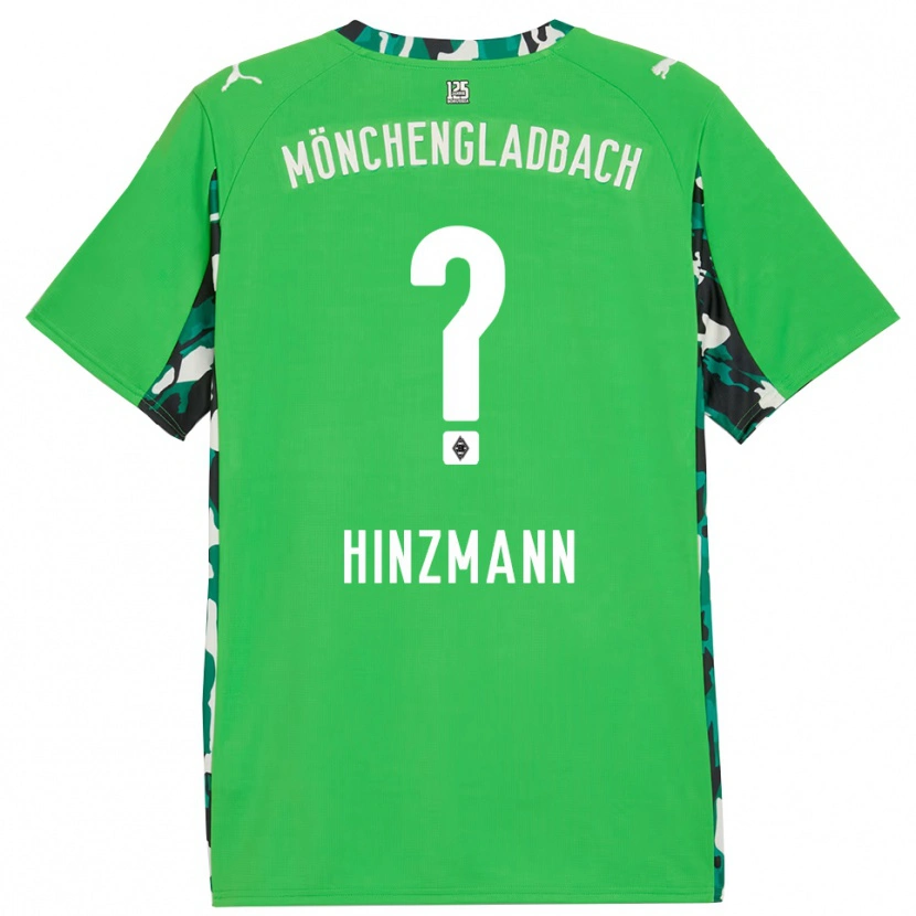 Danxen Herren Sinan Hinzmann #0 Grün Schwarz Auswärtstrikot Trikot 2025/26 T-Shirt Schweiz
