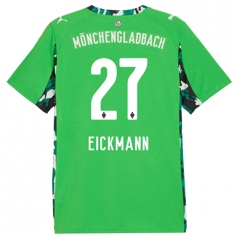Danxen Herren Mia Eickmann #27 Grün Schwarz Auswärtstrikot Trikot 2025/26 T-Shirt Schweiz