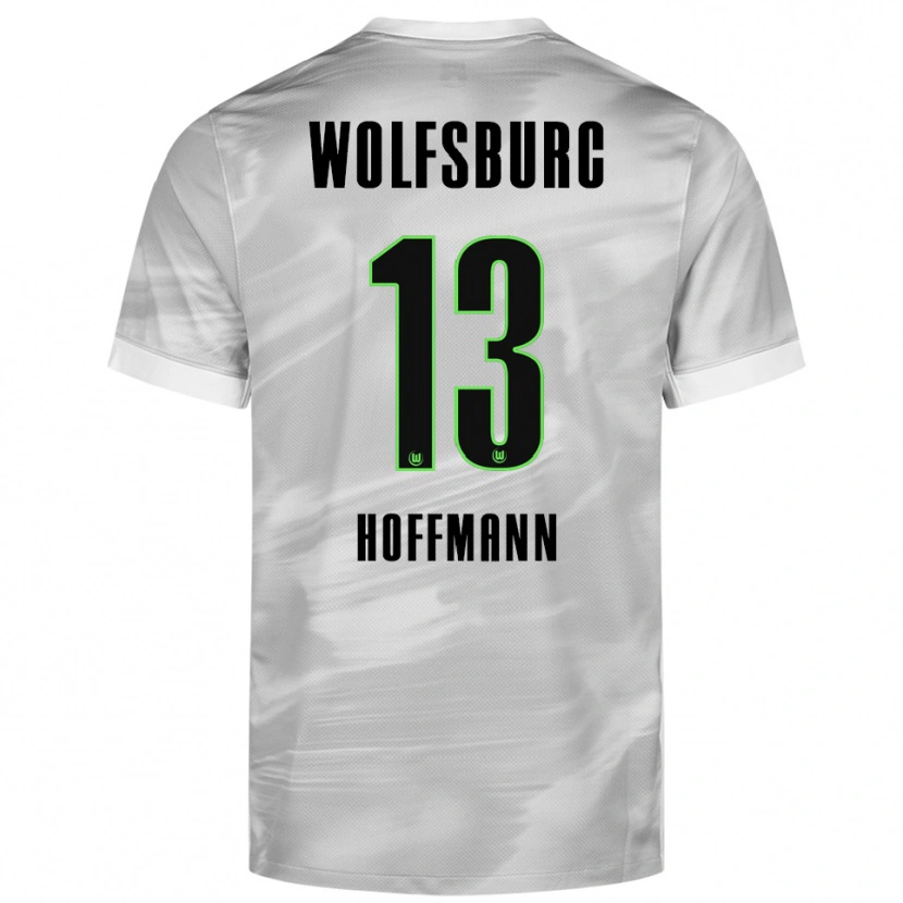 Danxen Herren Nils Hoffmann #13 Grau Weiß Auswärtstrikot Trikot 2025/26 T-Shirt Schweiz
