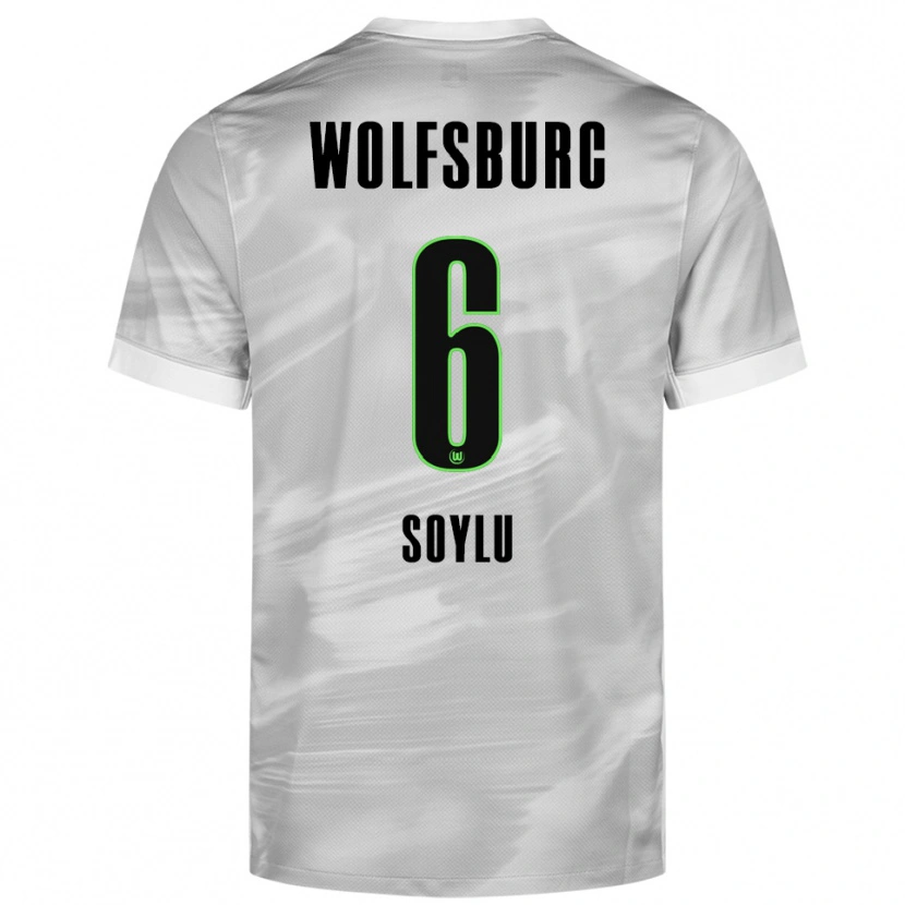 Danxen Herren Darwin Soylu #6 Grau Weiß Auswärtstrikot Trikot 2025/26 T-Shirt Schweiz