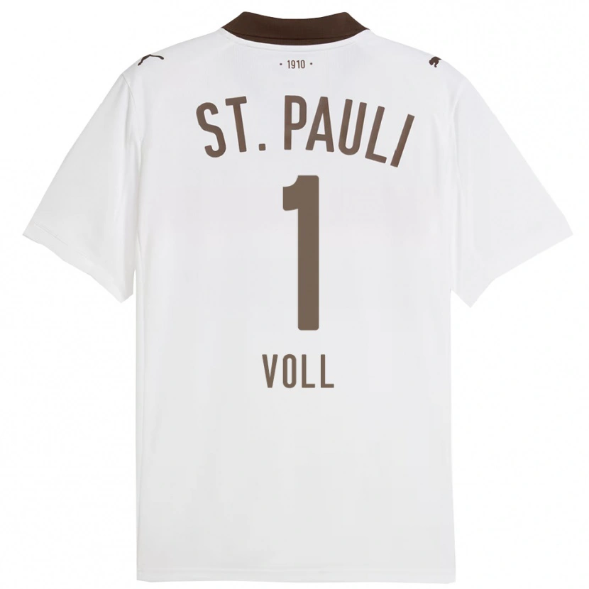 Danxen Herren Ben Voll #1 Weiß Rot Auswärtstrikot Trikot 2025/26 T-Shirt Schweiz