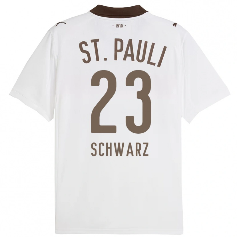 Danxen Herren Annika Schwarz #23 Weiß Rot Auswärtstrikot Trikot 2025/26 T-Shirt Schweiz
