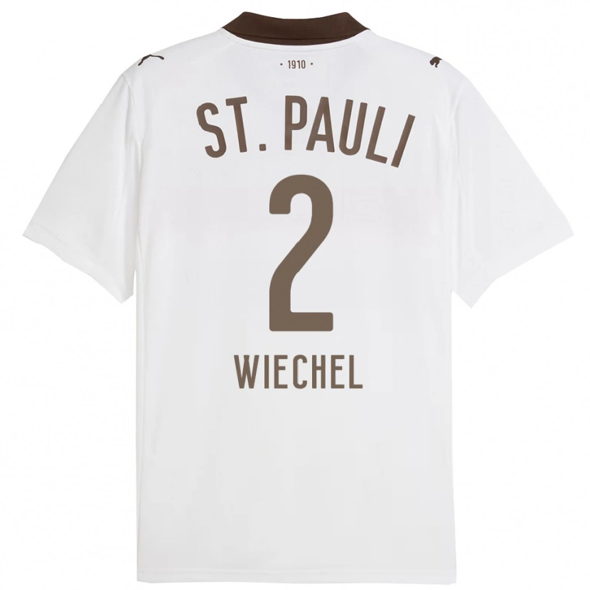 Danxen Herren Jan Wiechel #2 Weiß Rot Auswärtstrikot Trikot 2025/26 T-Shirt Schweiz