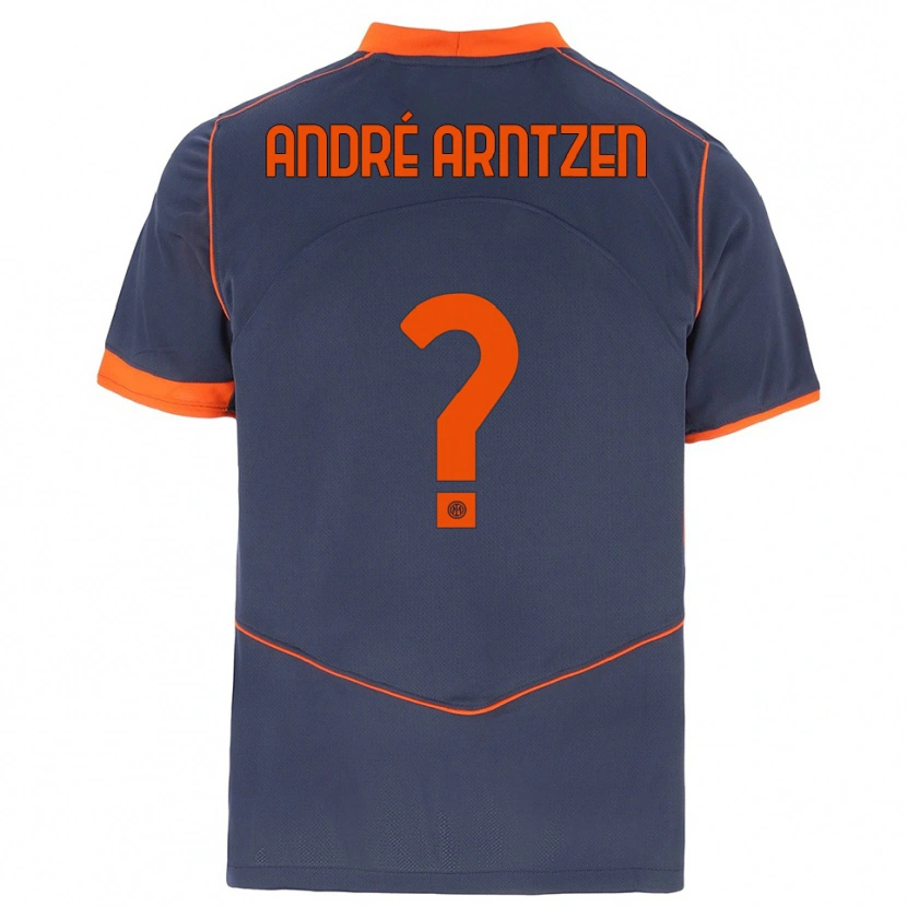 Danxen Herren Matheo André Arntzen #0 Grau Orange Ausweichtrikot Trikot 2025/26 T-Shirt Schweiz