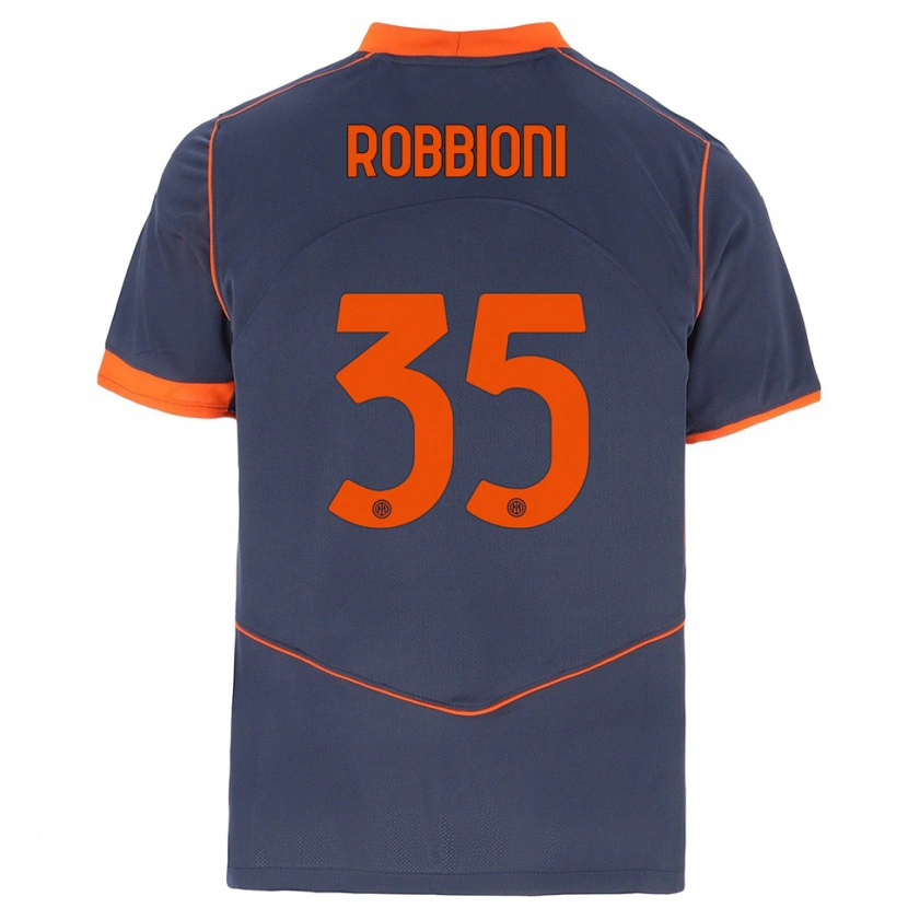 Danxen Herren Matilde Robbioni #35 Grau Orange Ausweichtrikot Trikot 2025/26 T-Shirt Schweiz