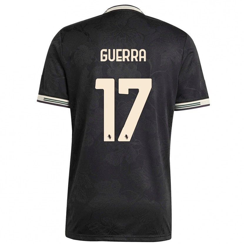 Danxen Herren Simone Guerra #17 Schwarz Weiß Grün Ausweichtrikot Trikot 2025/26 T-Shirt Schweiz