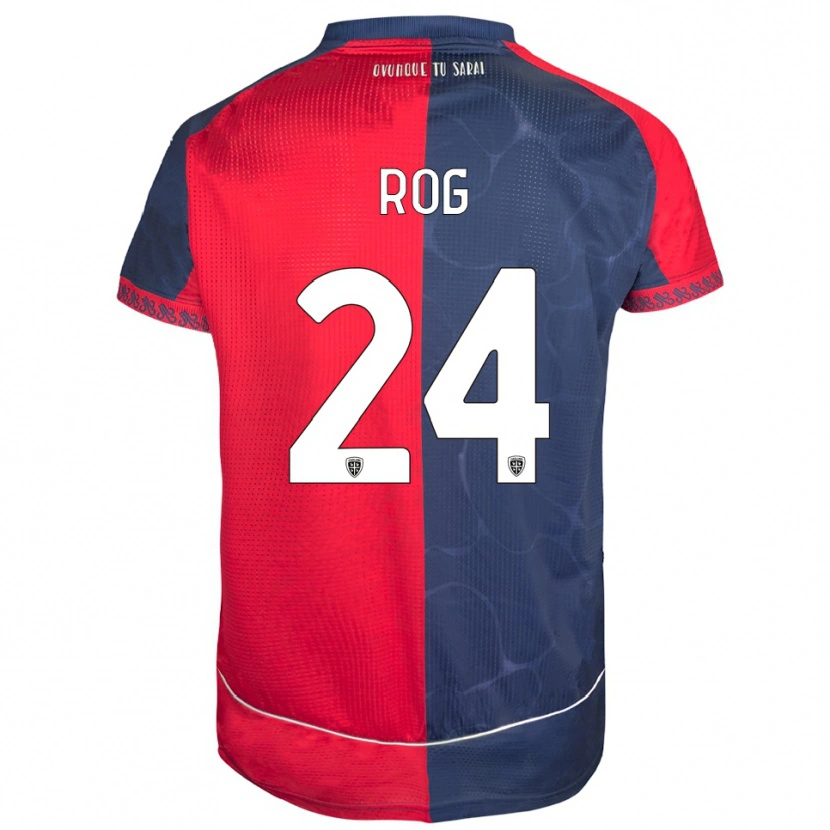 Danxen Damen Marko Rog #24 Rot Marineblau Heimtrikot Trikot 2025/26 T-Shirt Schweiz