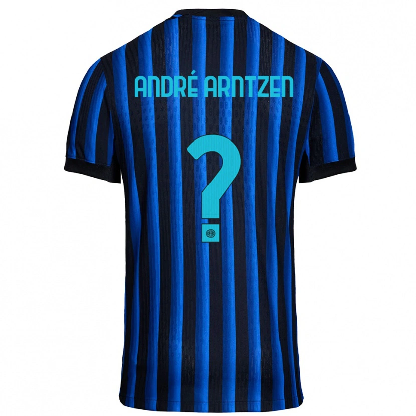 Danxen Damen Matheo André Arntzen #0 Schwarz Blau Heimtrikot Trikot 2025/26 T-Shirt Schweiz