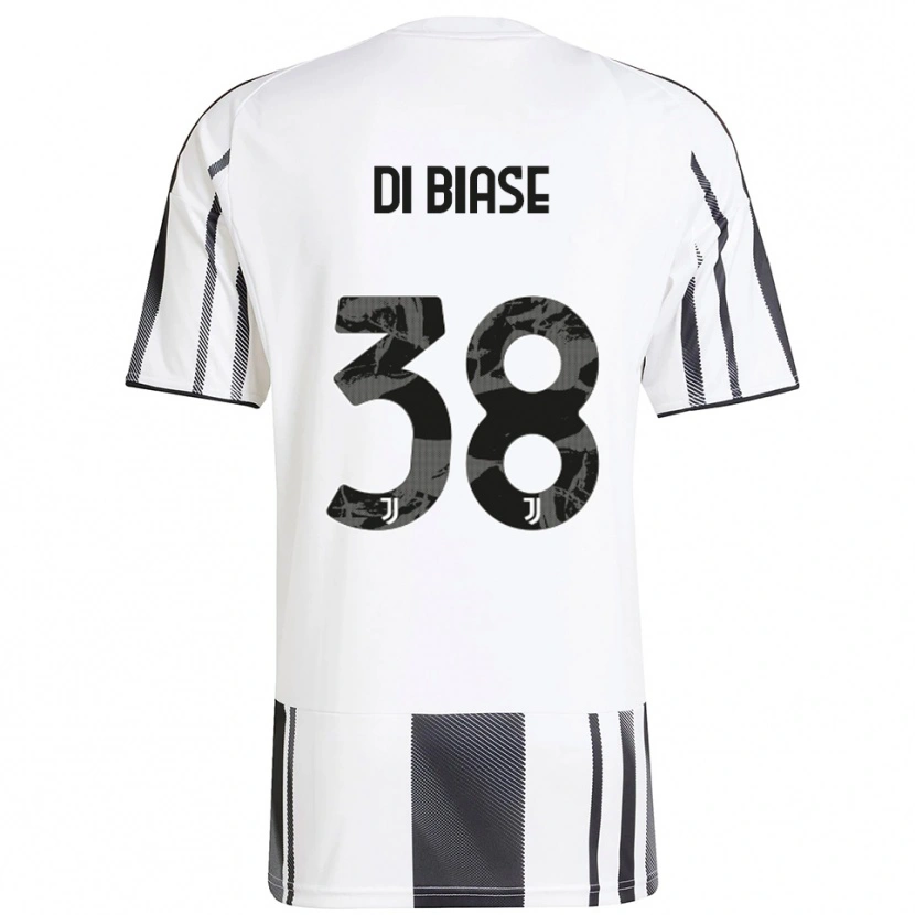 Danxen Damen Gianmarco Di Biase #38 Weiß Schwarz Heimtrikot Trikot 2025/26 T-Shirt Schweiz