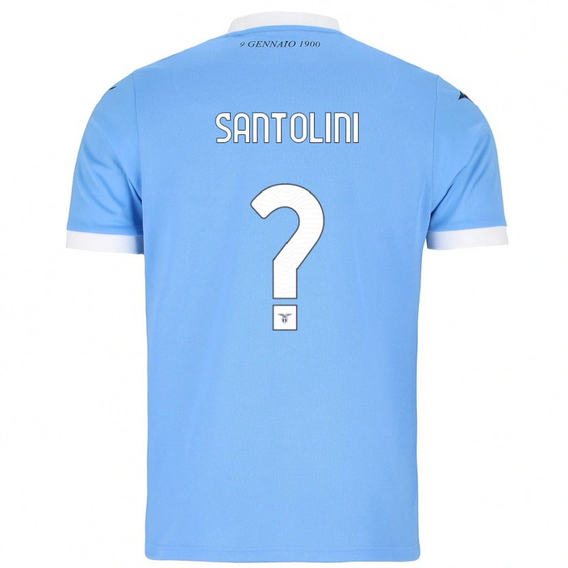 Danxen Damen Emanuele Santolini #0 Himmelblau Weiß Heimtrikot Trikot 2025/26 T-Shirt Schweiz