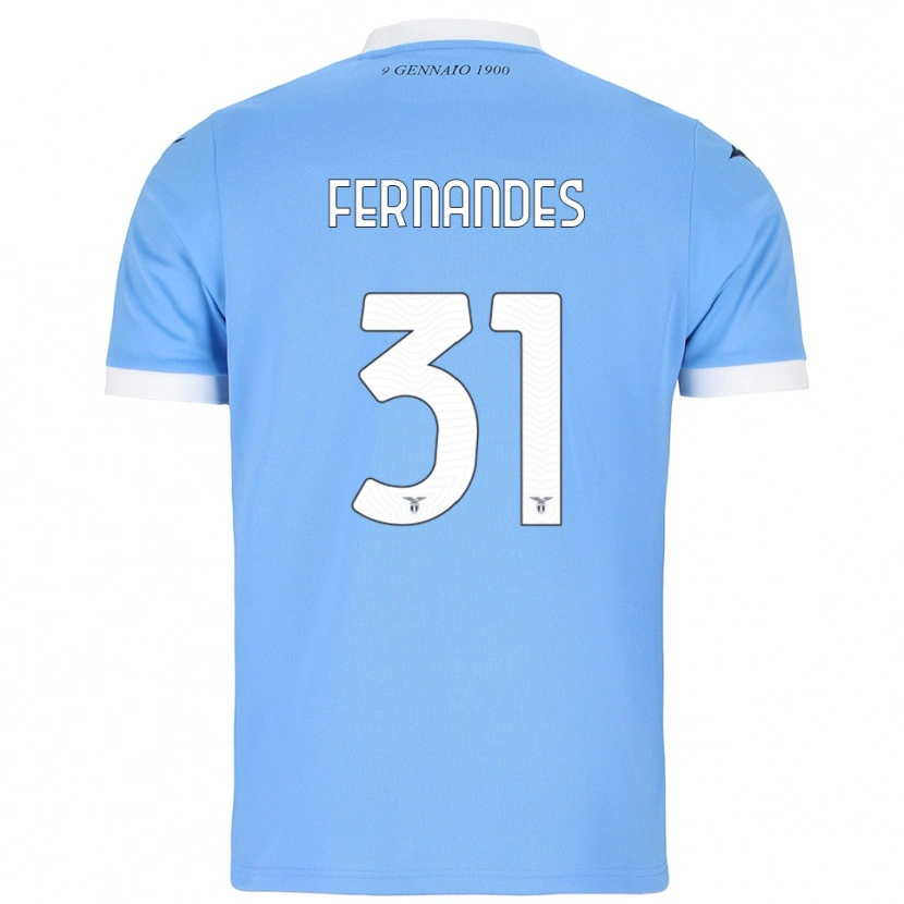 Danxen Damen Saná Fernandes #31 Himmelblau Weiß Heimtrikot Trikot 2025/26 T-Shirt Schweiz