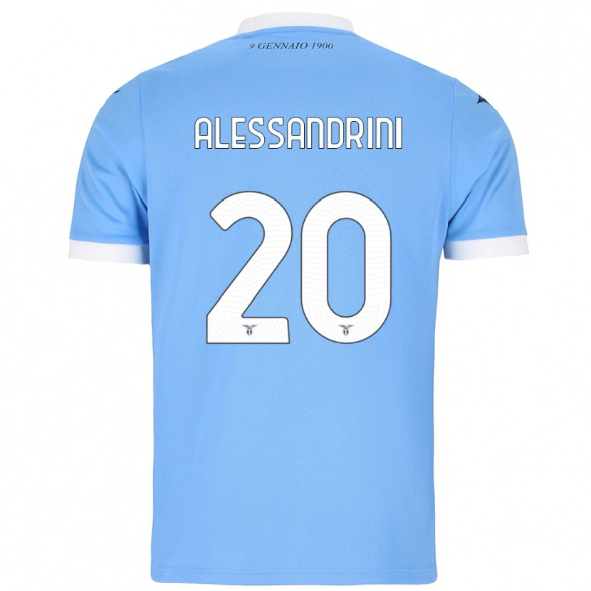 Danxen Damen Fabrizio Alessandrini #20 Himmelblau Weiß Heimtrikot Trikot 2025/26 T-Shirt Schweiz