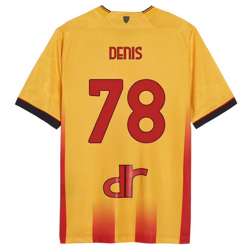Danxen Damen Max Denis #78 Gelb Orange Heimtrikot Trikot 2025/26 T-Shirt Schweiz