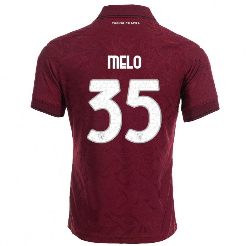 Danxen Damen Rafael Melo #35 Burgunderrot Weiß Heimtrikot Trikot 2025/26 T-Shirt Schweiz