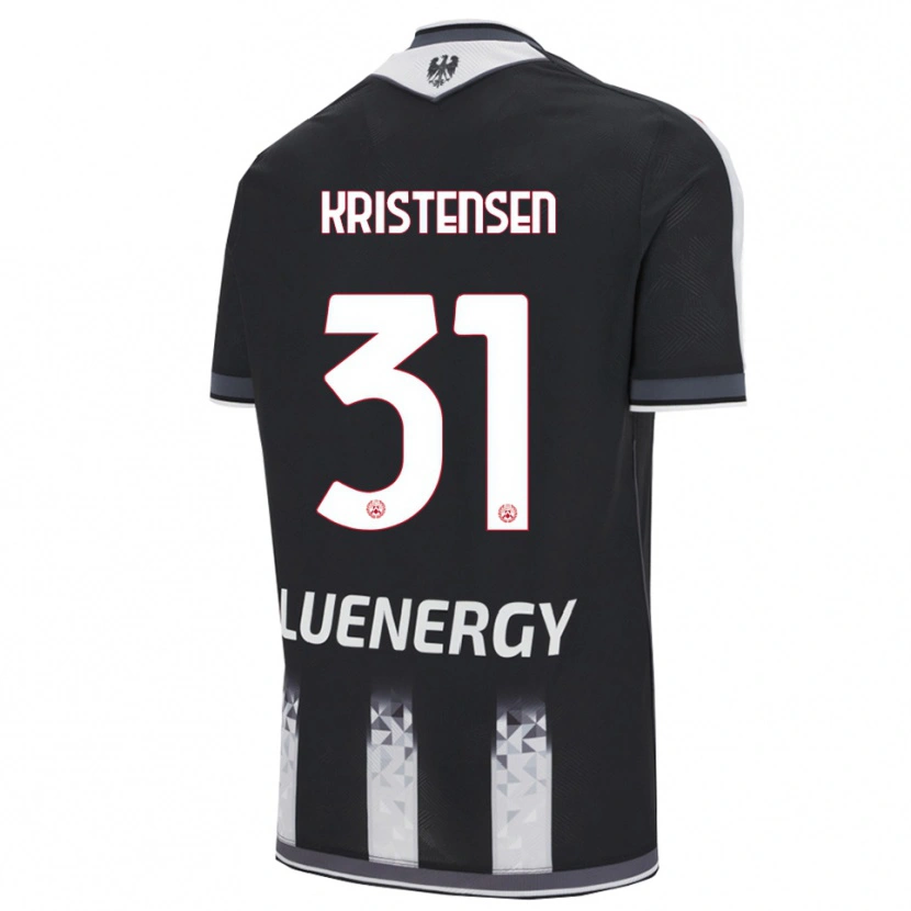 Danxen Damen Thomas Kristensen #31 Schwarz Weiß Heimtrikot Trikot 2025/26 T-Shirt Schweiz