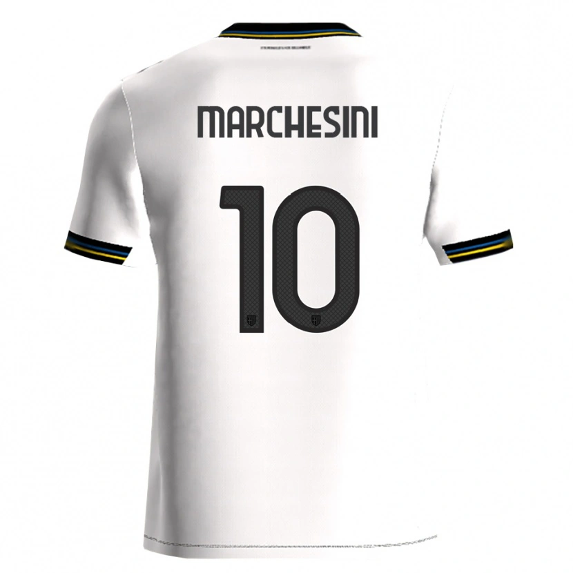 Danxen Damen Cosimo Marchesini #10 Weiß Schwarz Heimtrikot Trikot 2025/26 T-Shirt Schweiz