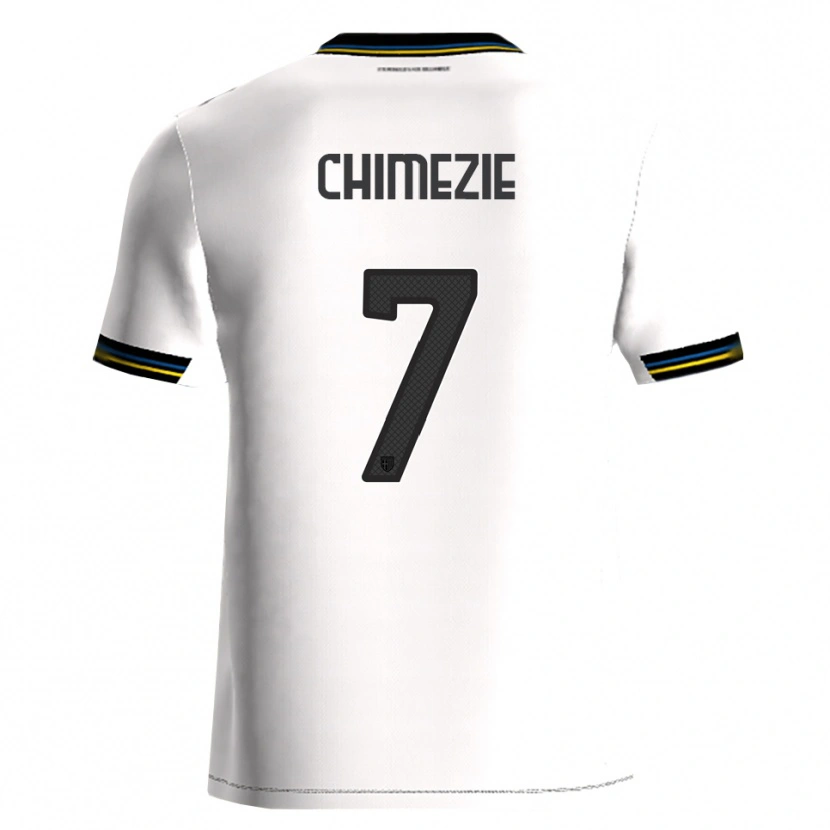 Danxen Damen Giorgio Chimezie #7 Weiß Schwarz Heimtrikot Trikot 2025/26 T-Shirt Schweiz