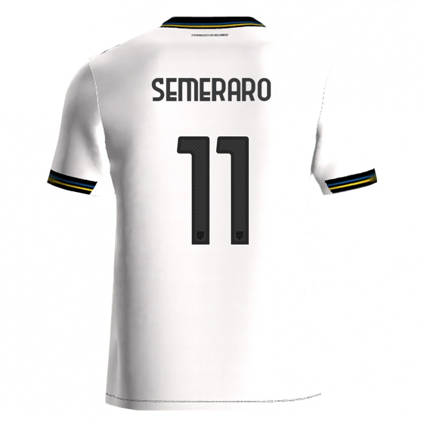 Danxen Damen Riccardo Semeraro #11 Weiß Schwarz Heimtrikot Trikot 2025/26 T-Shirt Schweiz