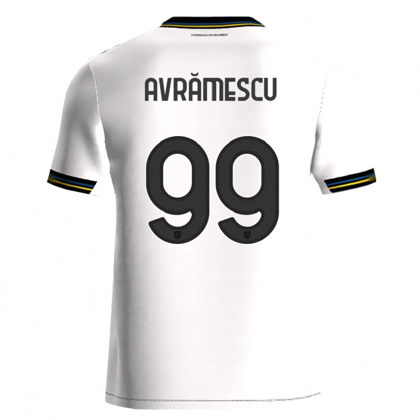 Danxen Damen Ianis Avrămescu #99 Weiß Schwarz Heimtrikot Trikot 2025/26 T-Shirt Schweiz