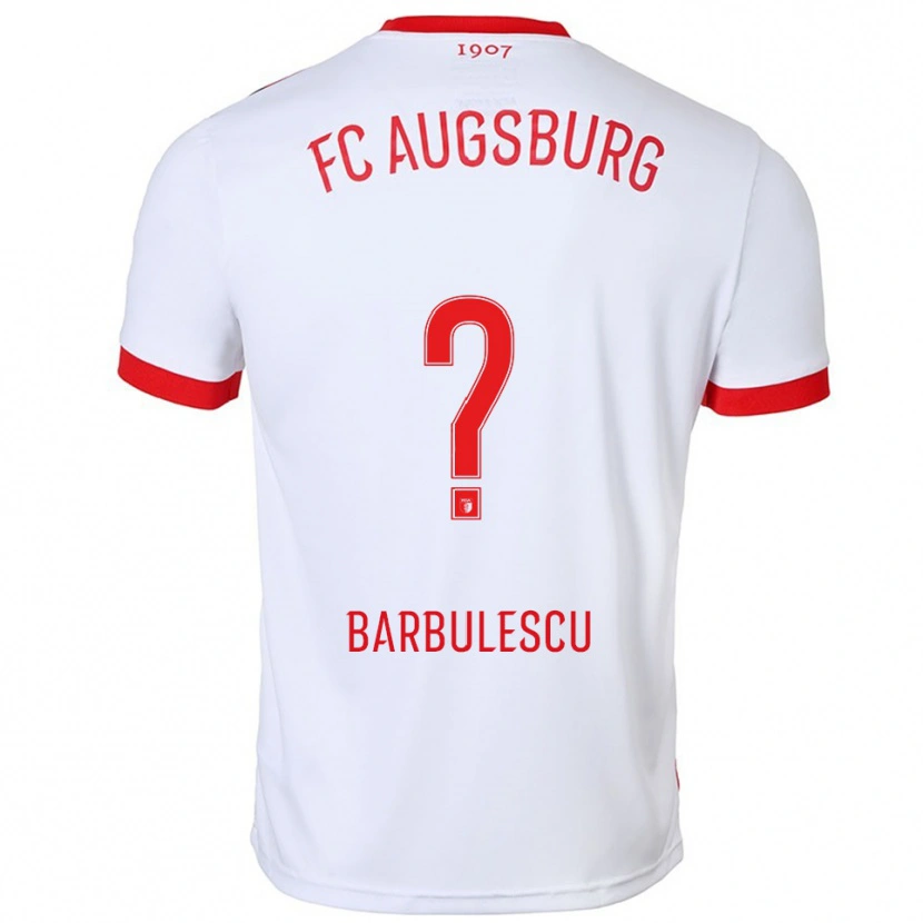 Danxen Damen Luca Bărbulescu #0 Weiß Rot Heimtrikot Trikot 2025/26 T-Shirt Schweiz