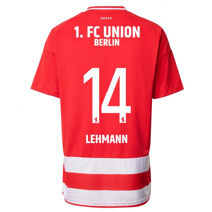 Danxen Damen Noah Lehmann #14 Rot Weiß Heimtrikot Trikot 2025/26 T-Shirt Schweiz