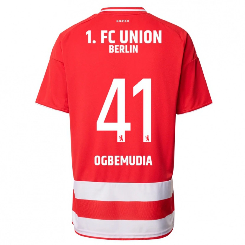 Danxen Damen Oluwaseun Ogbemudia #41 Rot Weiß Heimtrikot Trikot 2025/26 T-Shirt Schweiz