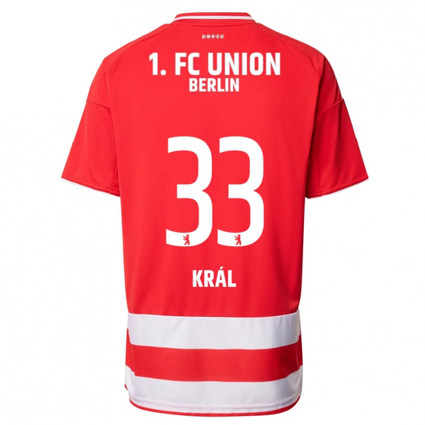 Danxen Damen Alex Král #33 Rot Weiß Heimtrikot Trikot 2025/26 T-Shirt Schweiz