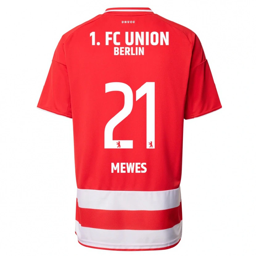Danxen Damen Gennaro Mewes #21 Rot Weiß Heimtrikot Trikot 2025/26 T-Shirt Schweiz