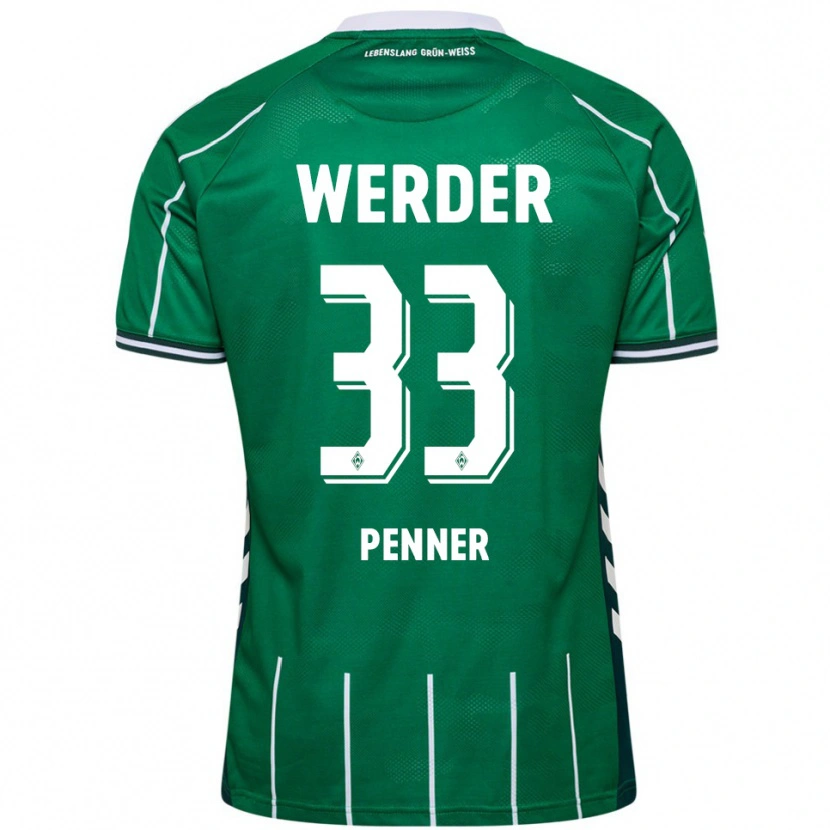 Danxen Damen Maria Penner #33 Grün Weiß Heimtrikot Trikot 2025/26 T-Shirt Schweiz