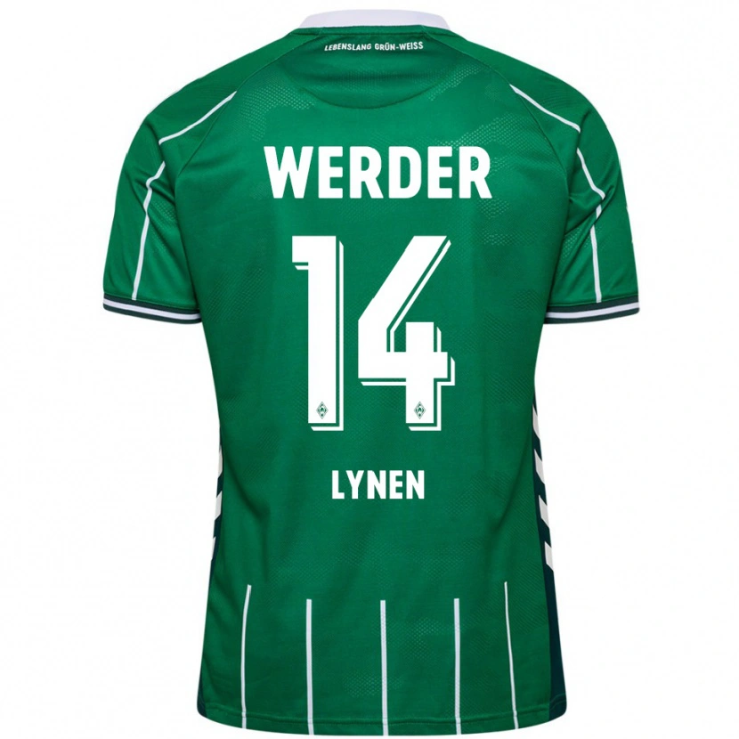 Danxen Damen Senne Lynen #14 Grün Weiß Heimtrikot Trikot 2025/26 T-Shirt Schweiz
